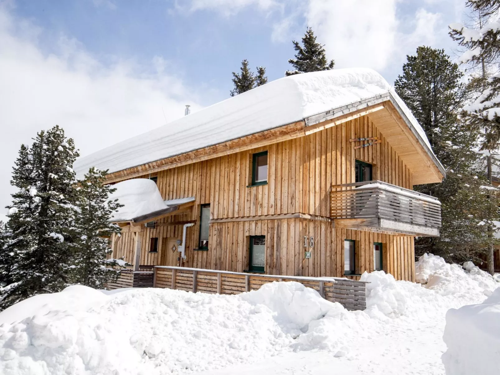 #18 mit Sauna und Sprudelbad innen-Draußen