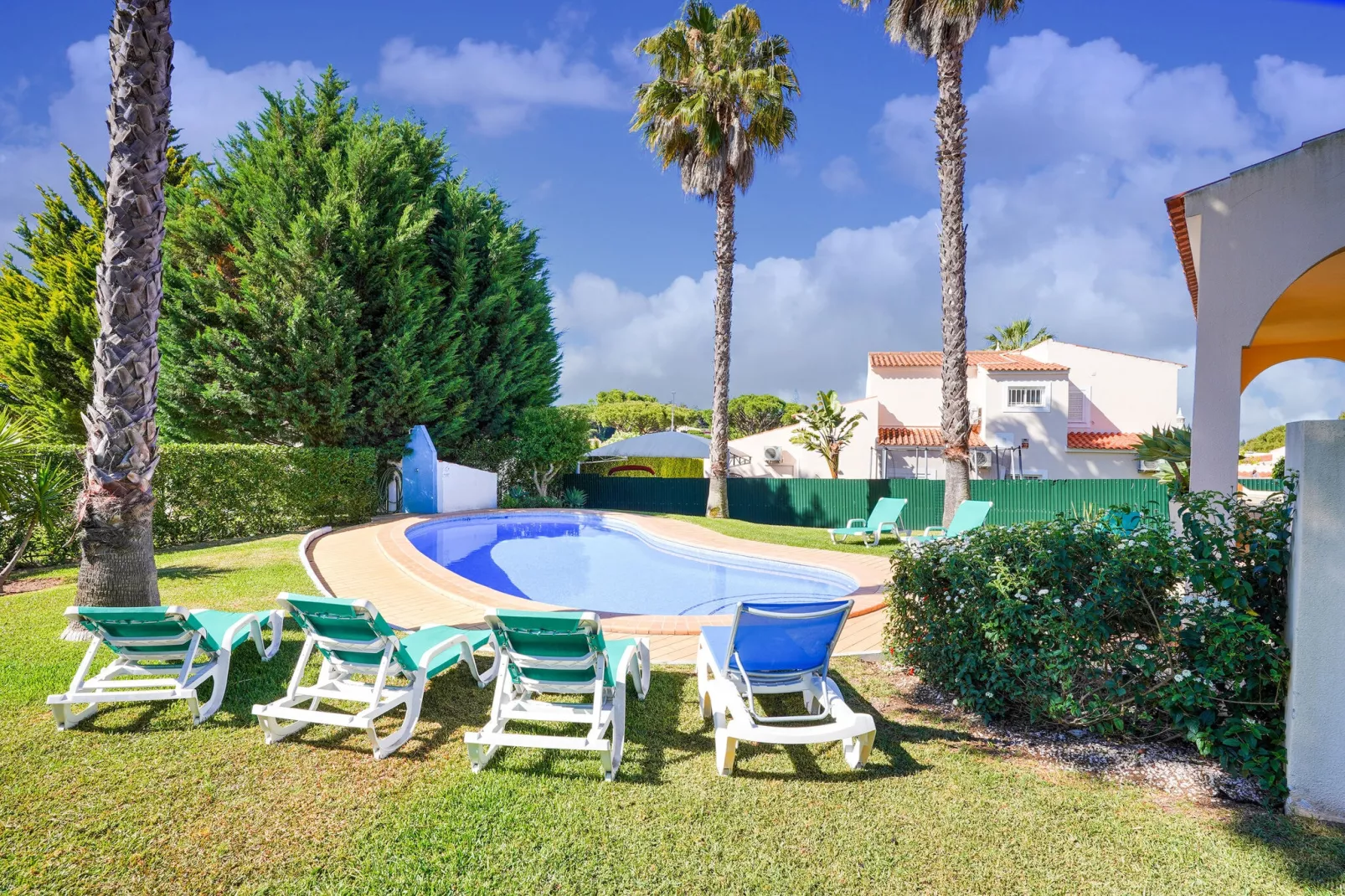 Villa Patricio-Gardens summer