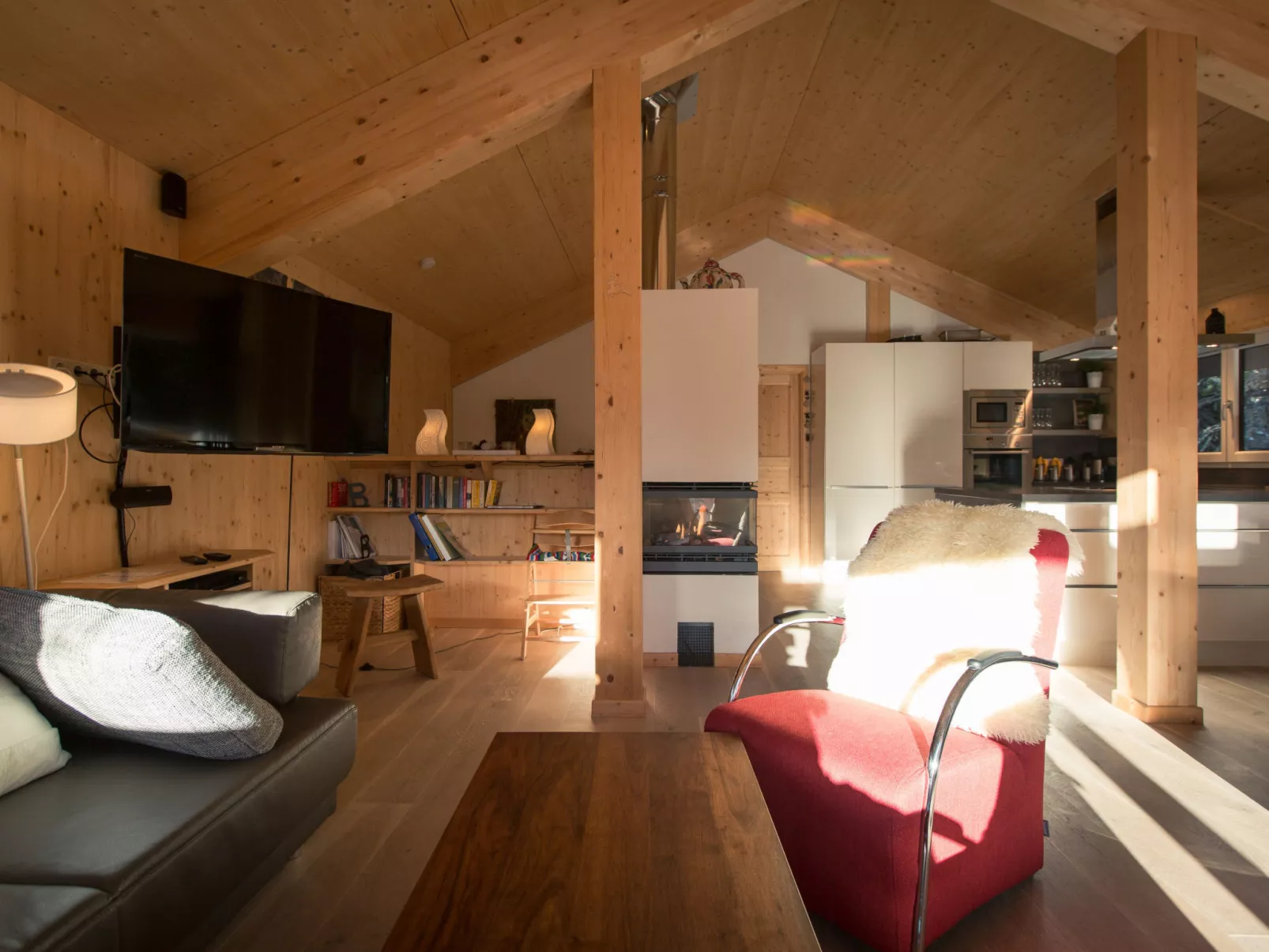 inside