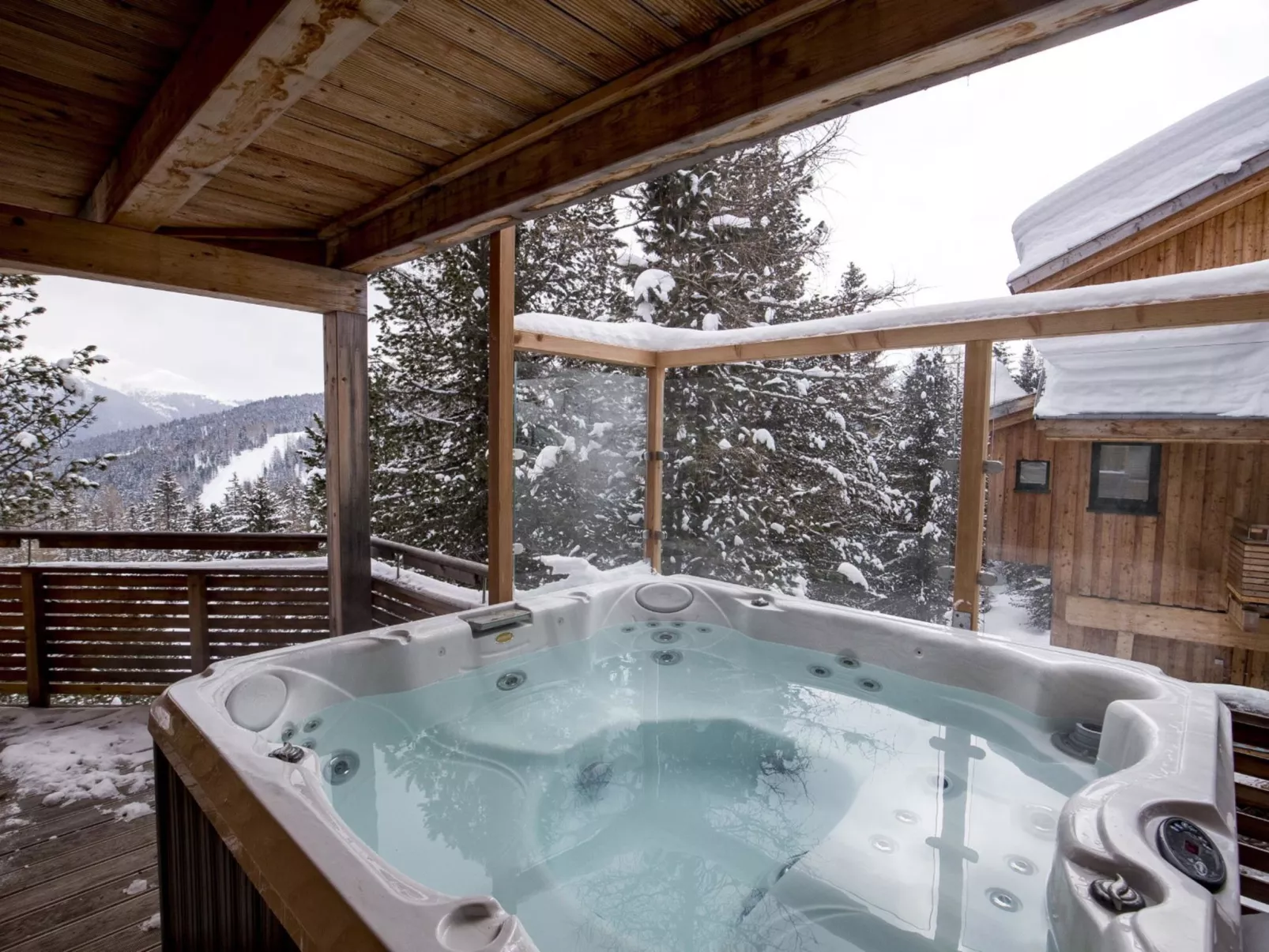 #48 mit IR-Sauna und Sprudelbad aussen-Outside