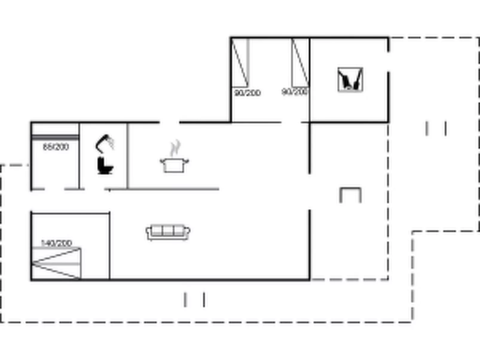 "Hasti" - 700m from the sea-Inside