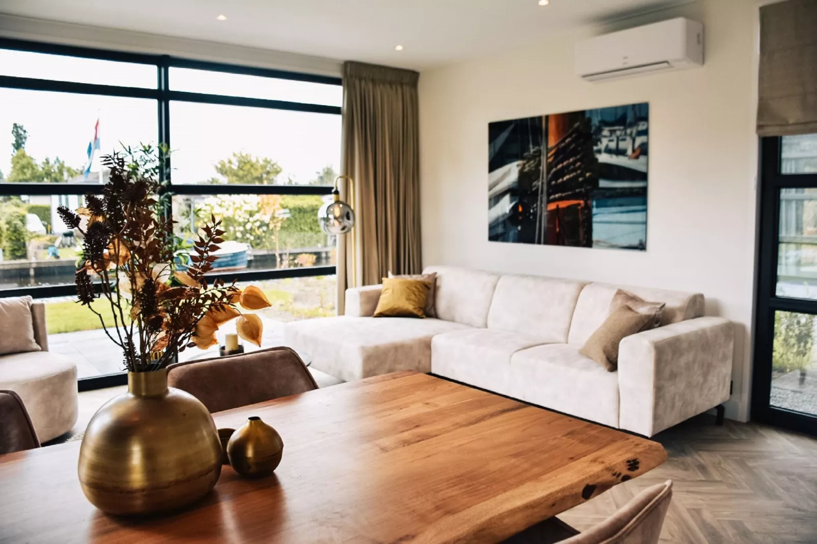 MarinaPark Nieuw Loosdrecht 1-Wohnzimmer