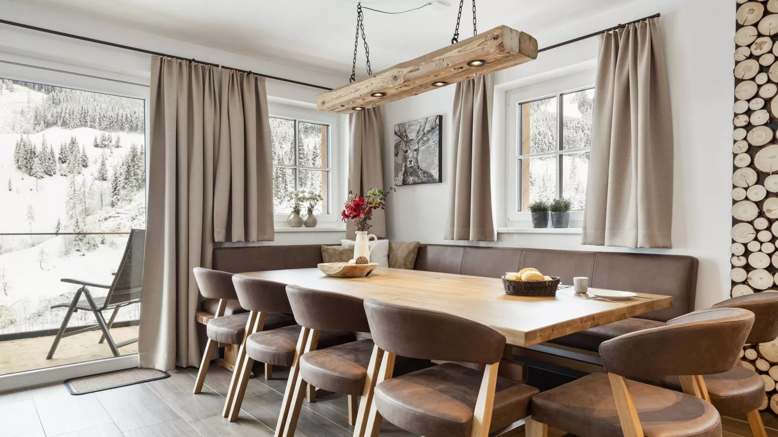 Alpen Villa Danica-Esszimmer