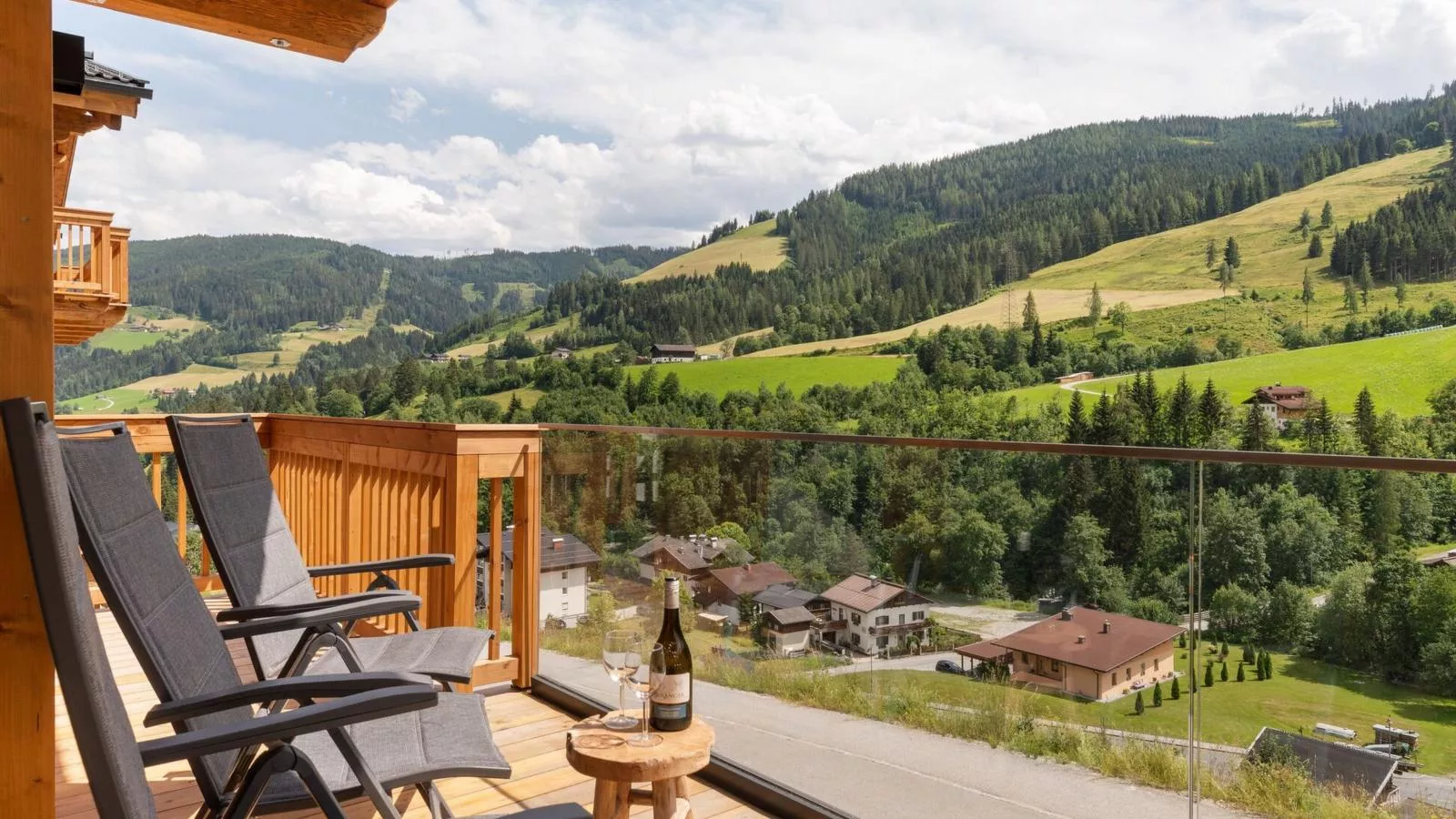 Alpen Villa Danica-Terrassenbalkon