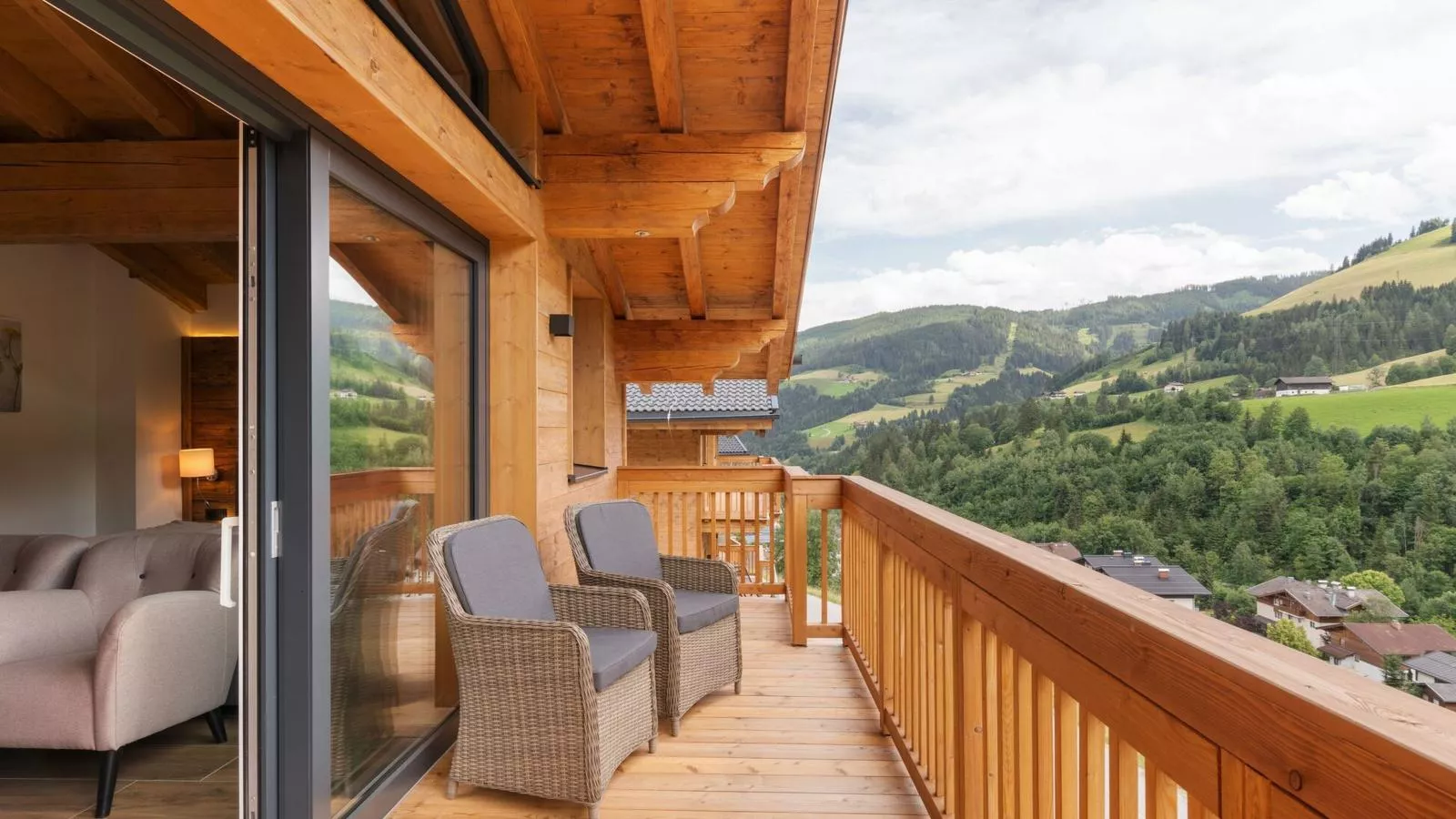 Alpen Villa Danica-Terrassenbalkon