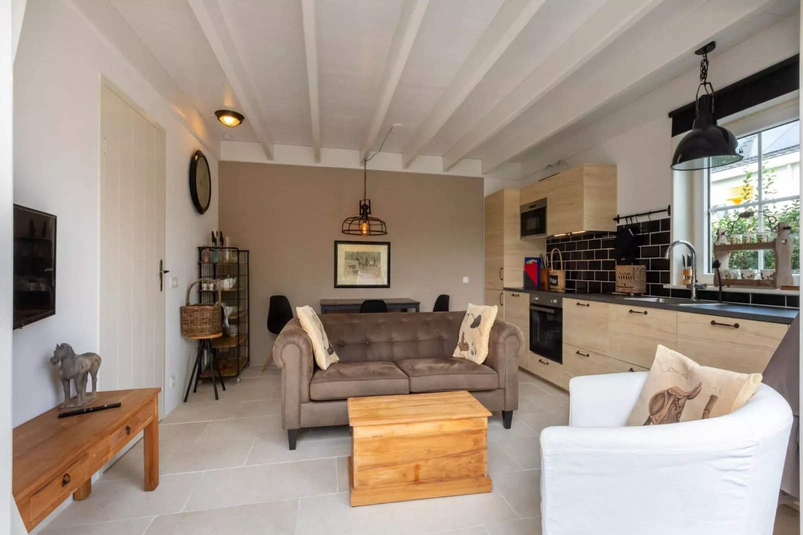 Sloestraat 38  Zoutelande 'Het Koetshuys'-Living room