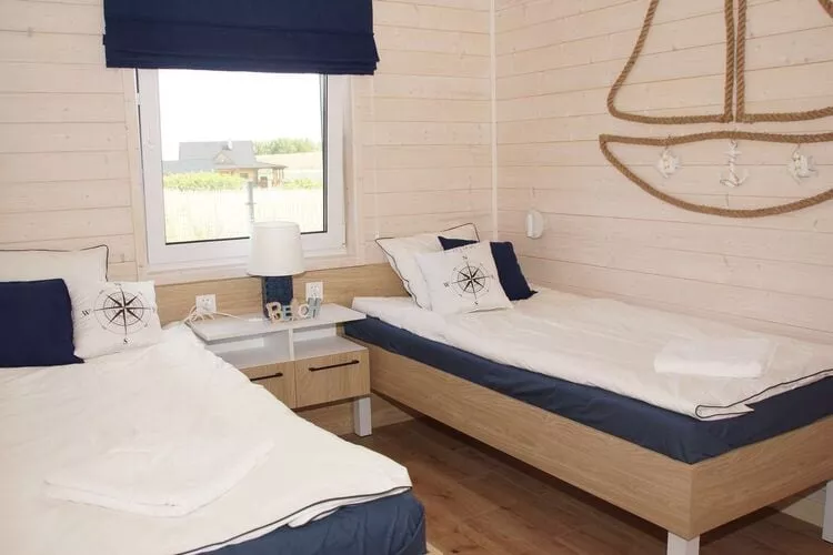 Domki wakacyjne dla 6 osób Mielenko-Schlafzimmer