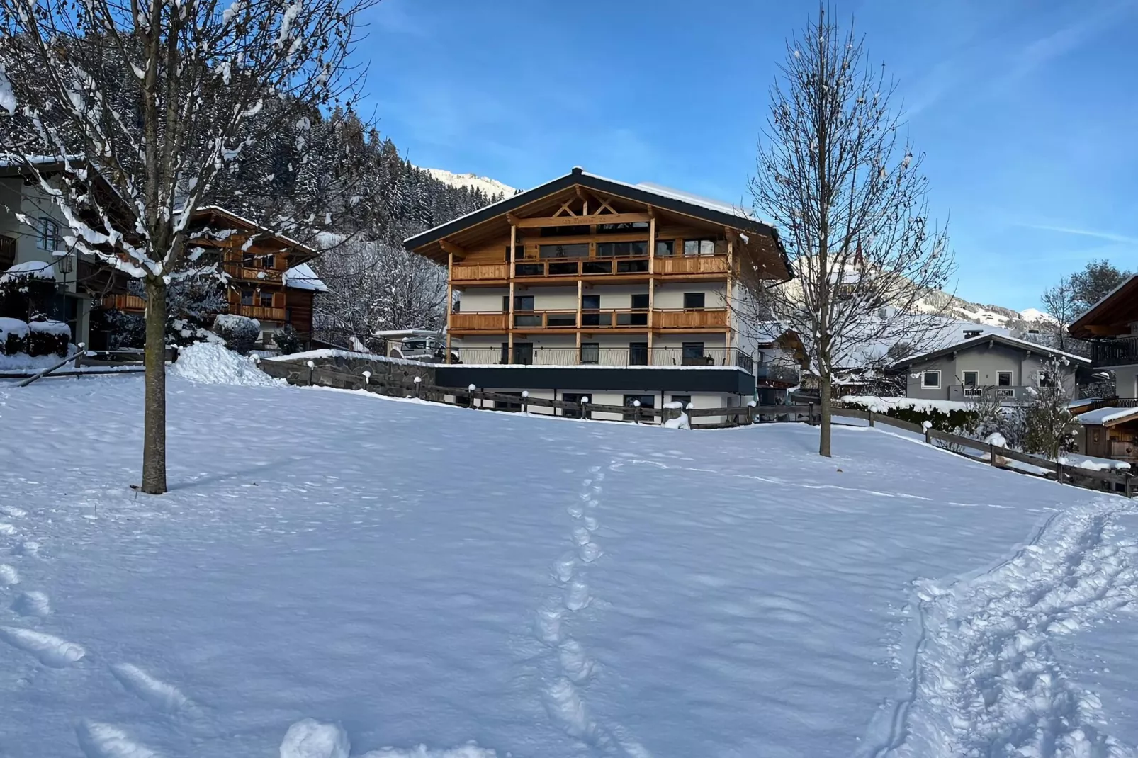 Apartment Loisi-Garden winter