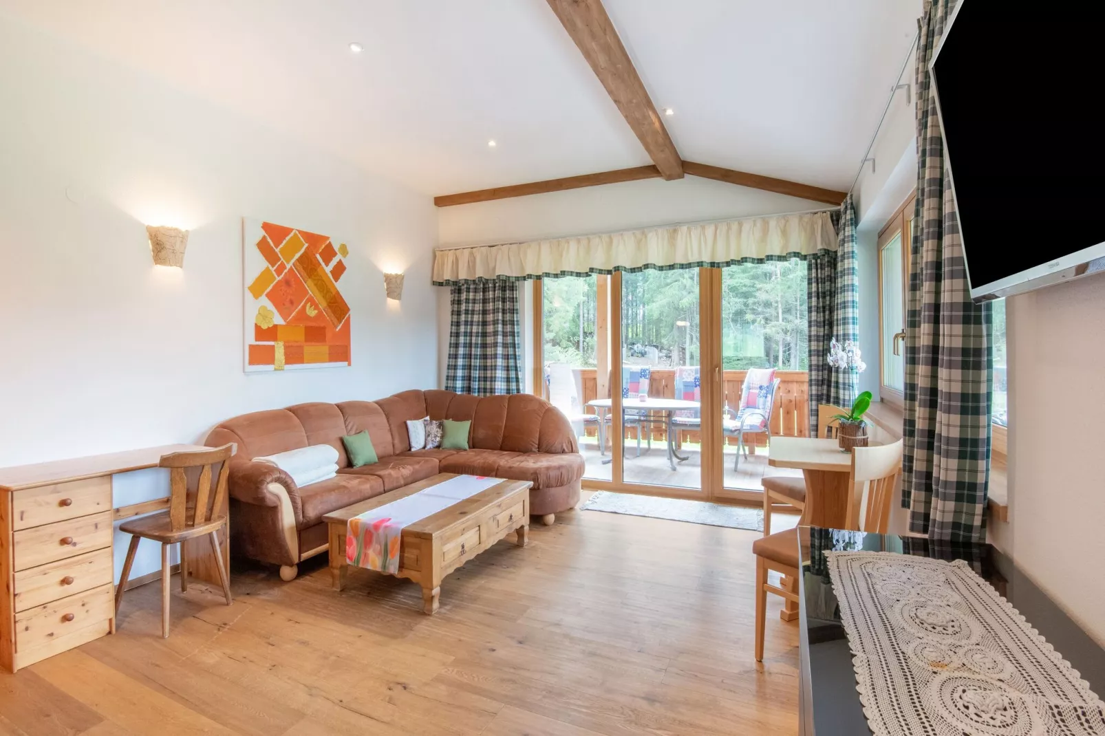 Apartment Wörgötter-Wohnzimmer