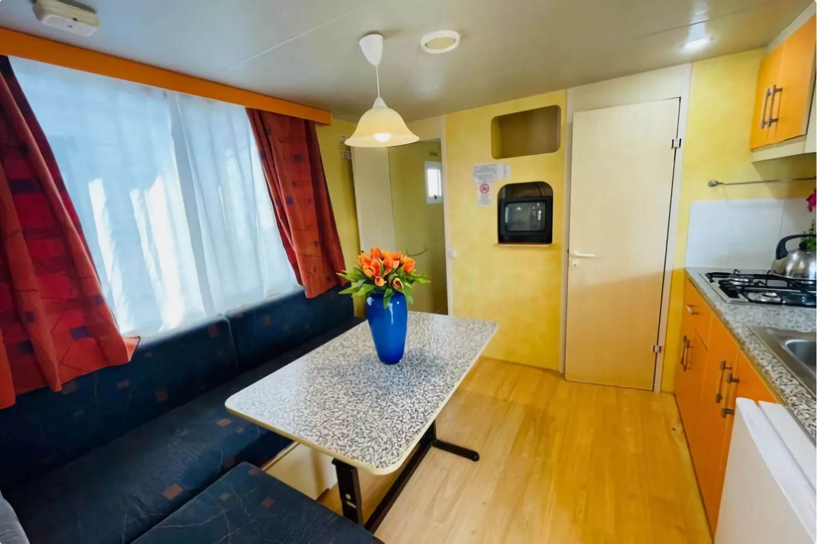 Camping Punta Navaccia 2 - Mobilehome Superior-Living room