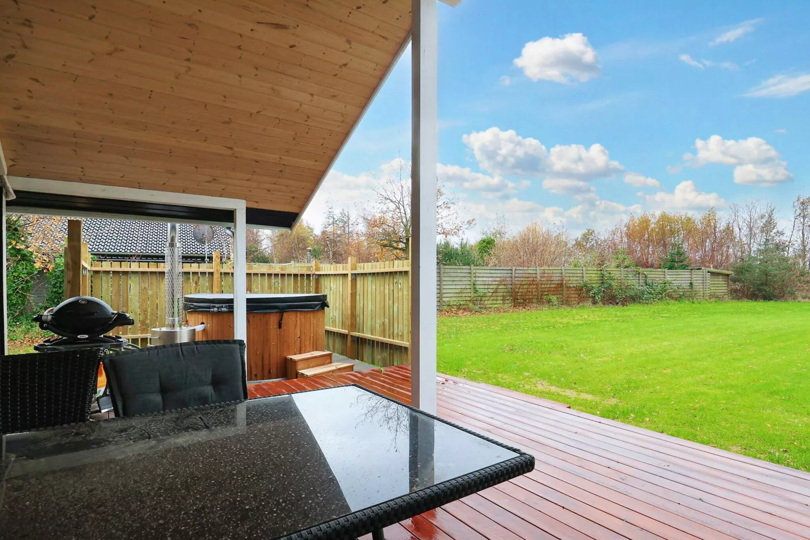4 Sterne Ferienhaus in Væggerløse-By Traum-Aussicht