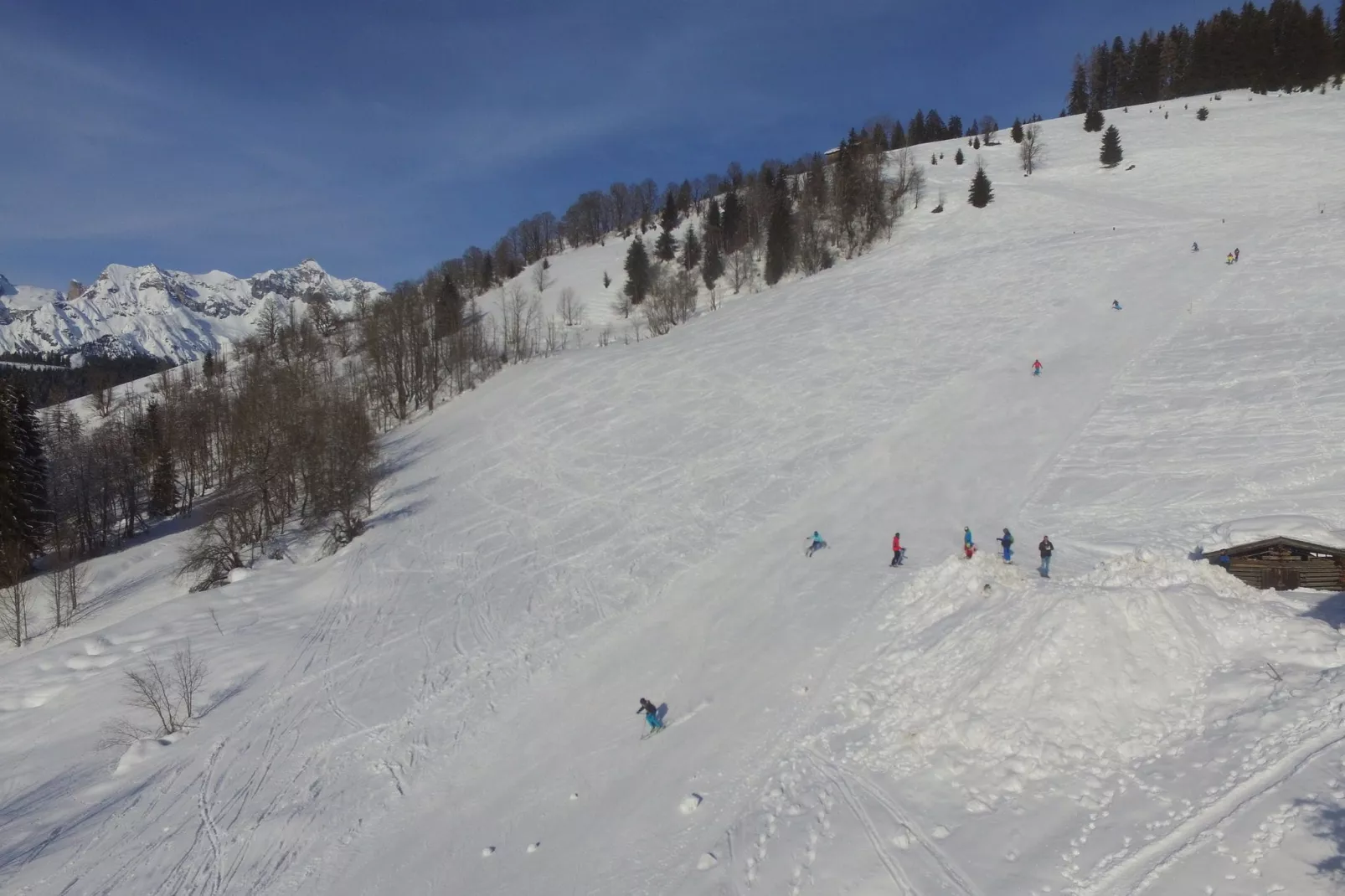 Hintermoos-Zone d'hiver à 1 km