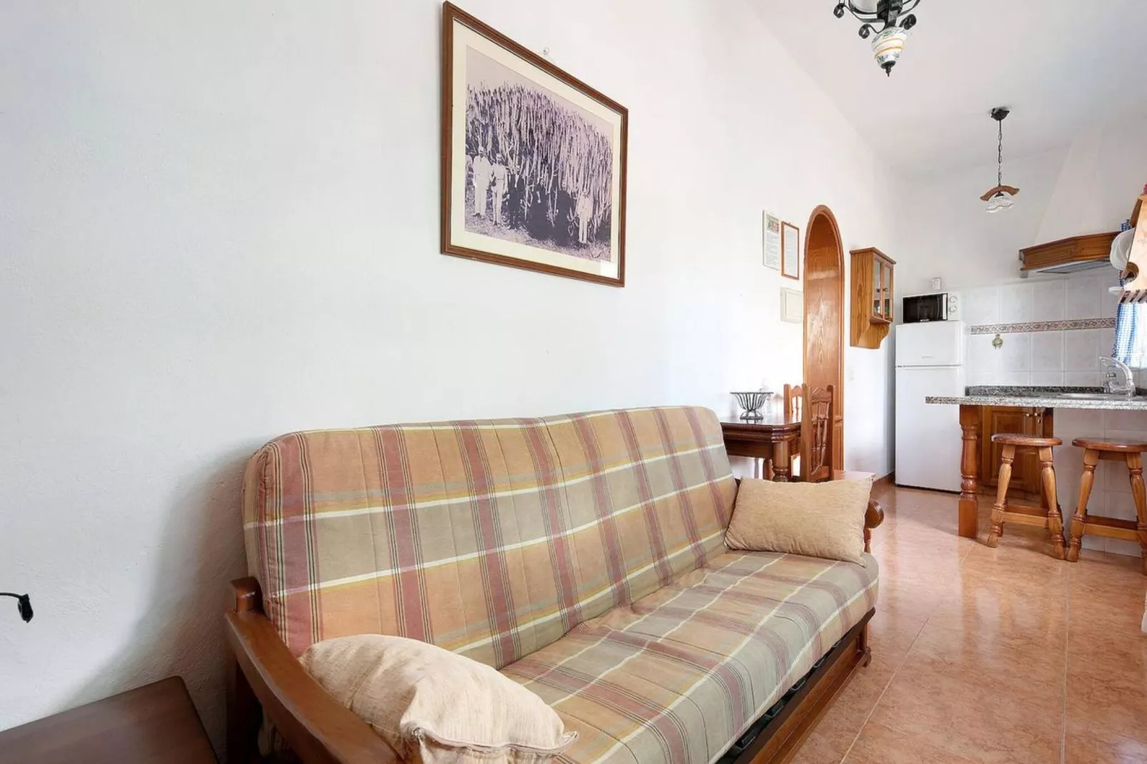 Casa El Cardon B1' with Sea & Mountain View-Living room