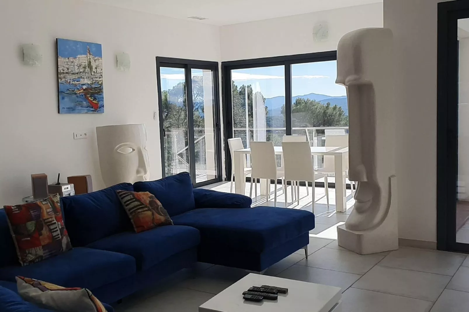 Villa d'Architecte-Living room