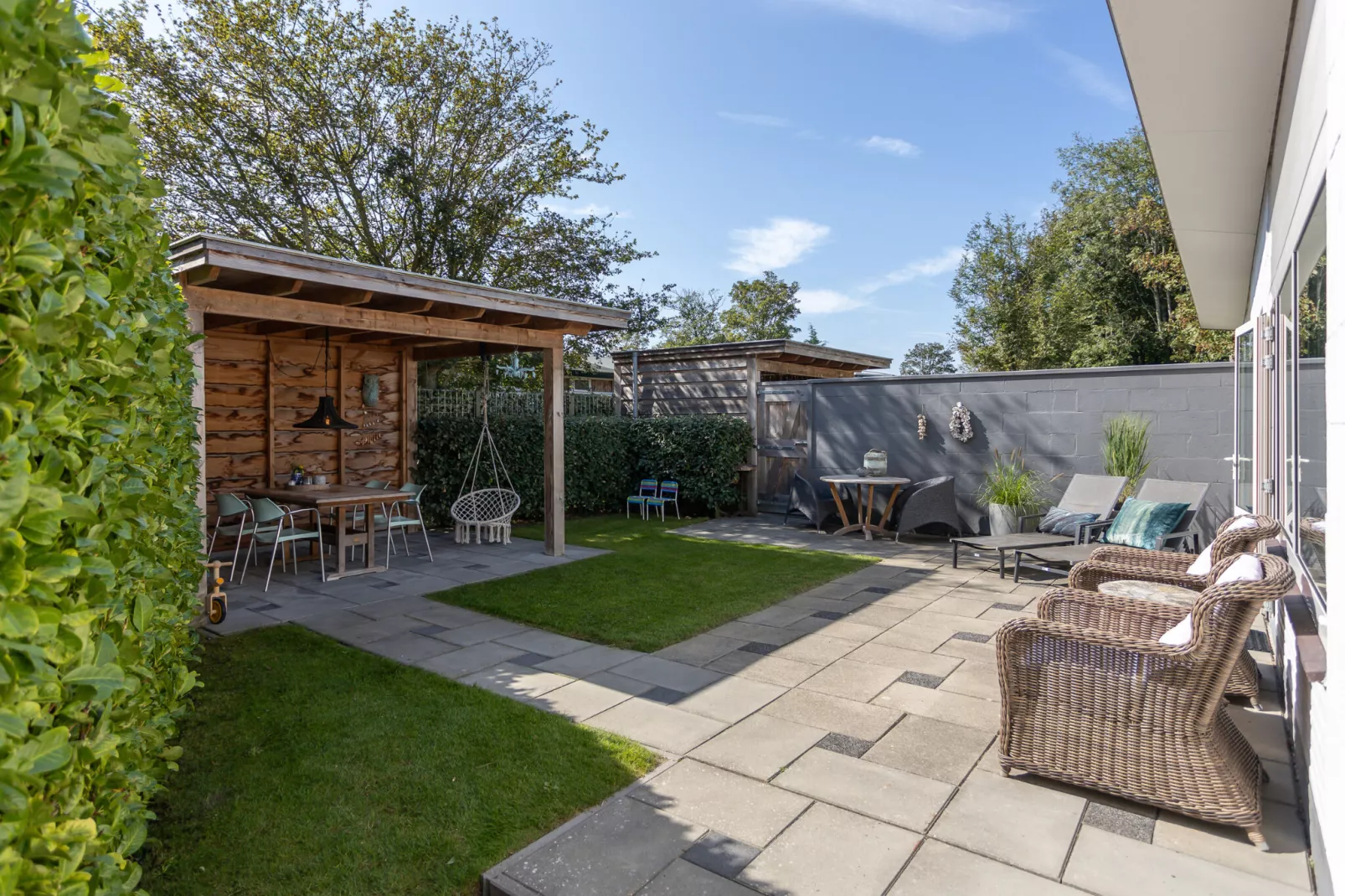 BANJAARD BEACH HOUSE PATRIJZENLAAN 16 KAMPERLAND-Jardin d'été