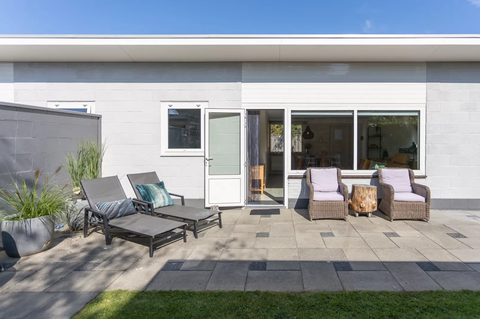 BANJAARD BEACH HOUSE PATRIJZENLAAN 16 KAMPERLAND-Jardin d'été