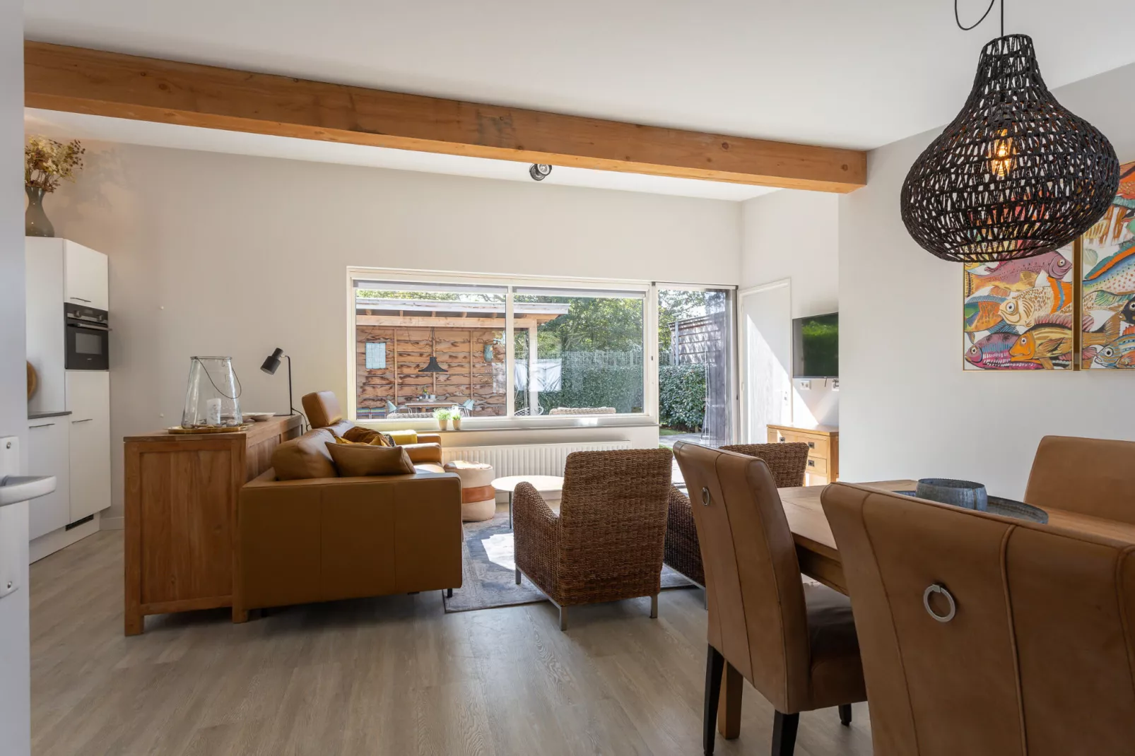 BANJAARD BEACH HOUSE PATRIJZENLAAN 16 KAMPERLAND-Salon