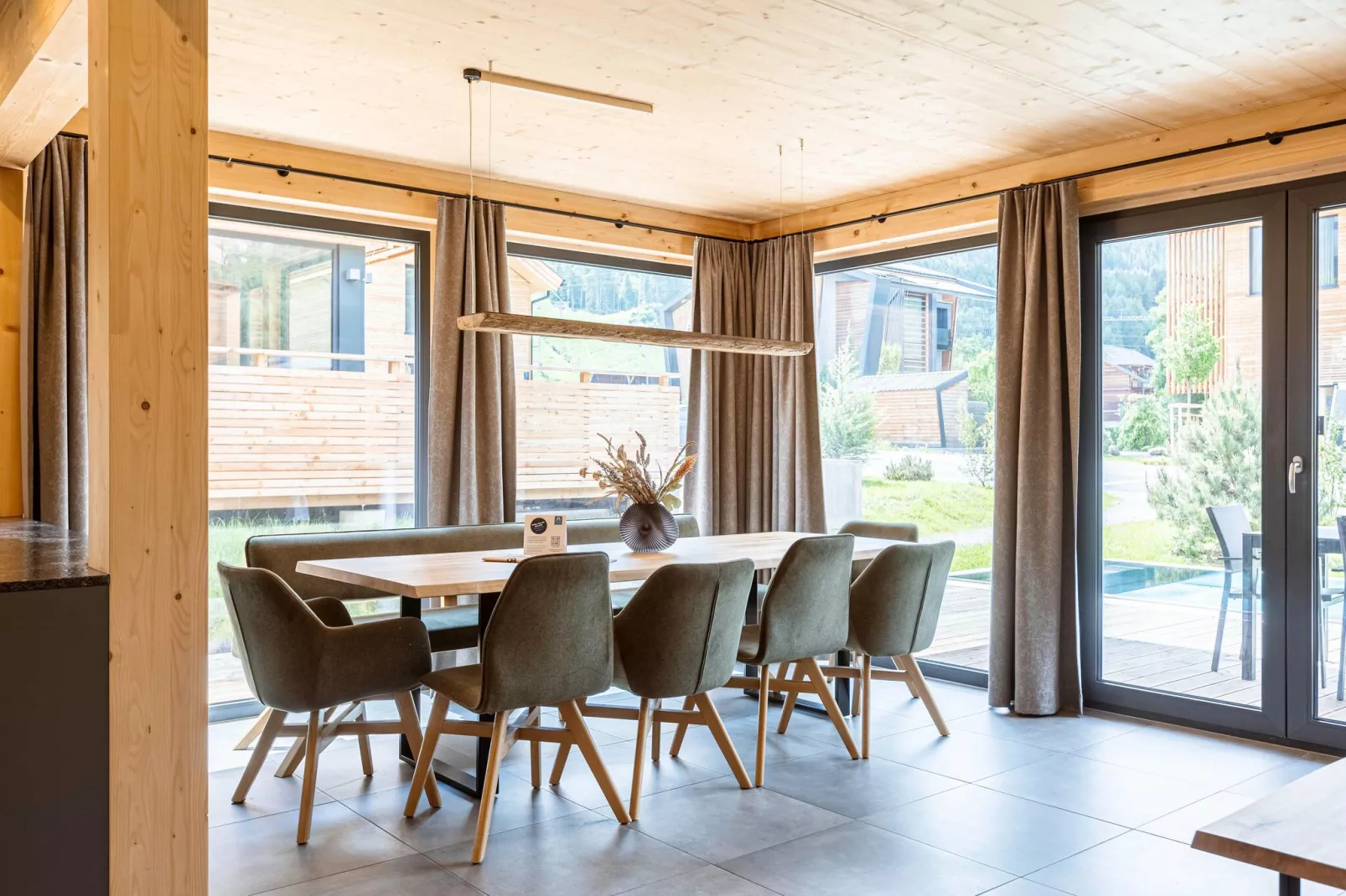 Kreischberg Pool Villen 5a-Dining room