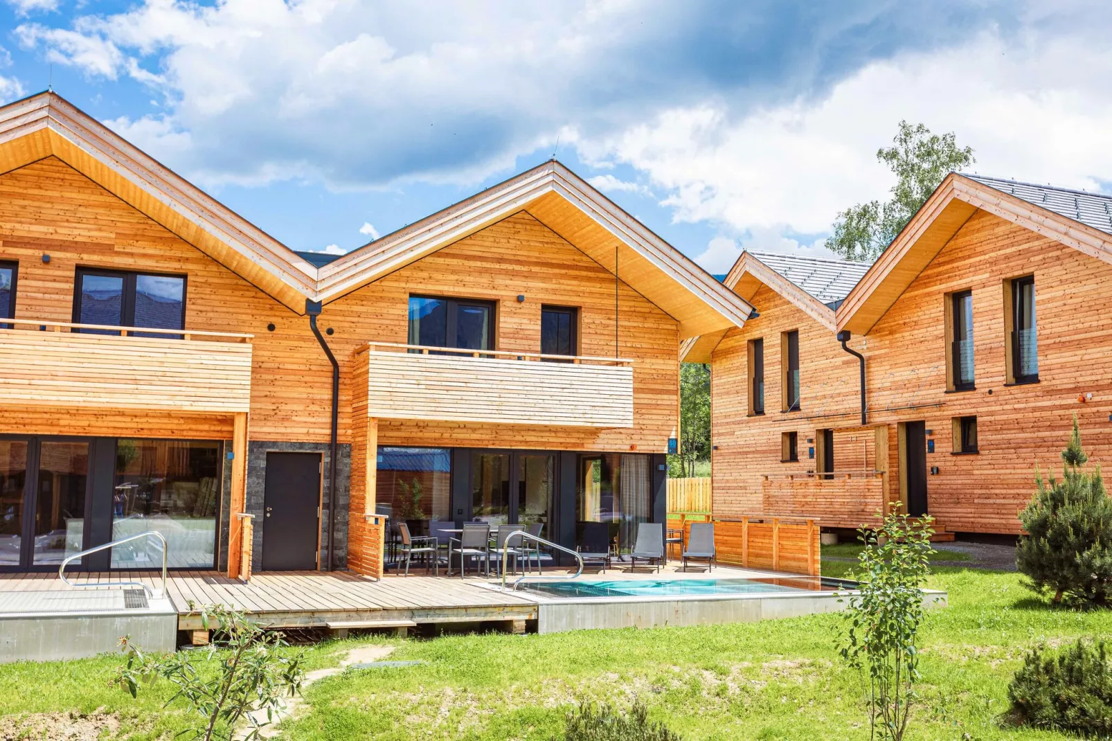 Kreischberg Pool Villen 5b-Exterior summer