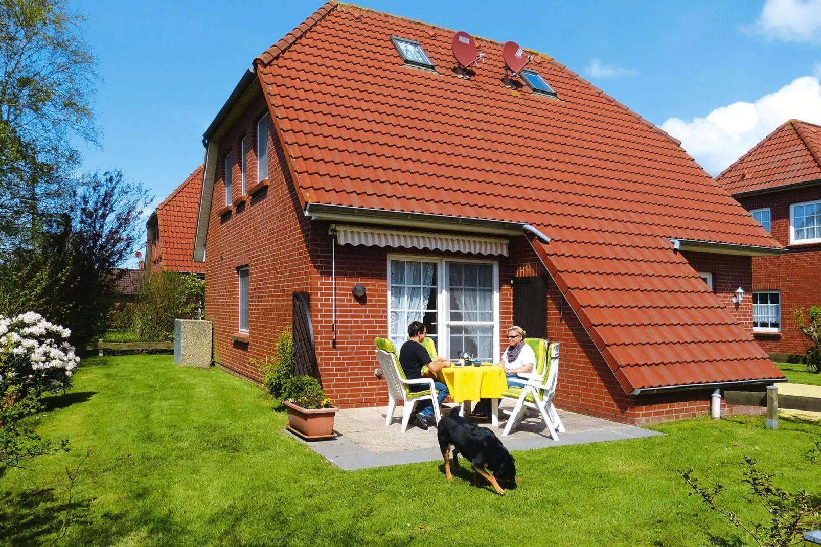 Doppelhaushälfte Neßmersiel-Exterior summer