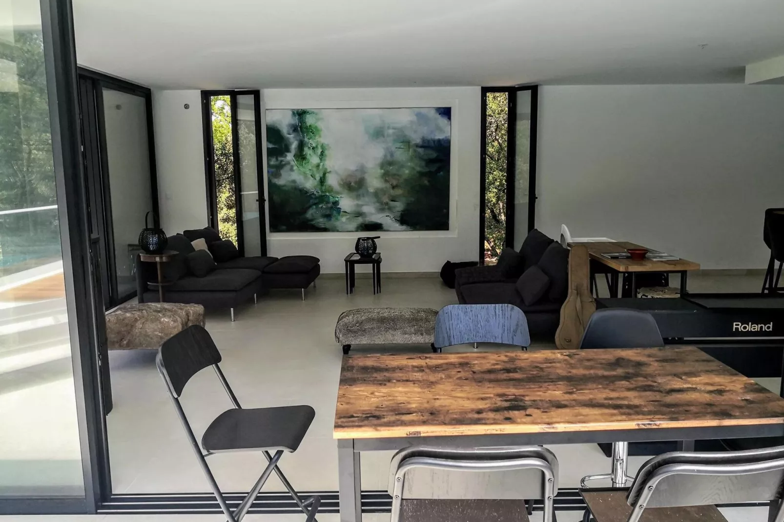 Villa La Canopée-Living room