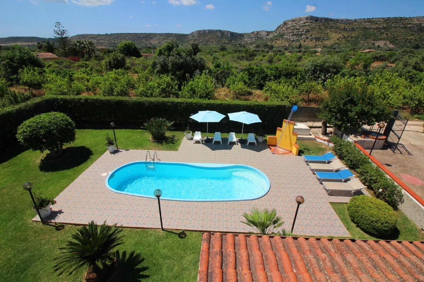 Villa Floridia Siracusa-Schwimmbad