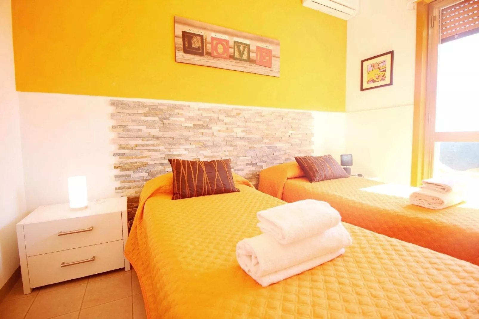 Villa Floridia Siracusa-Schlafzimmer