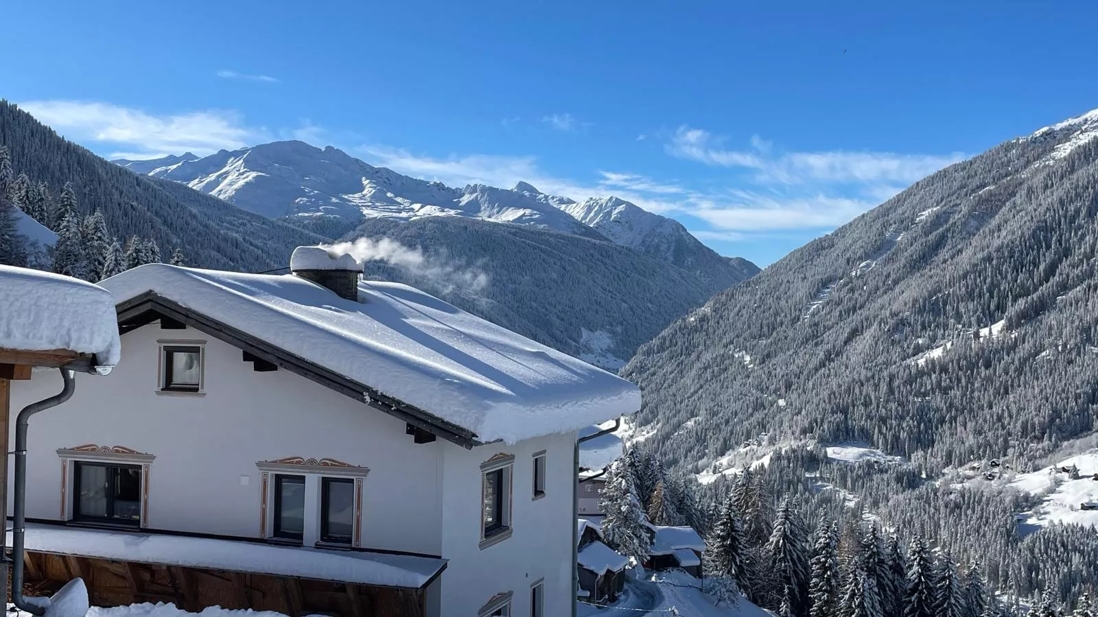 Ferienhaus Wolf-Exterior winter