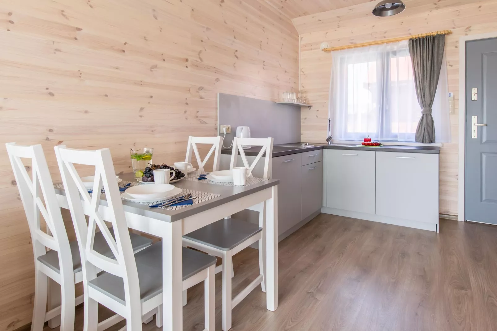 Holiday bungalows in Krynica Morska-Living room