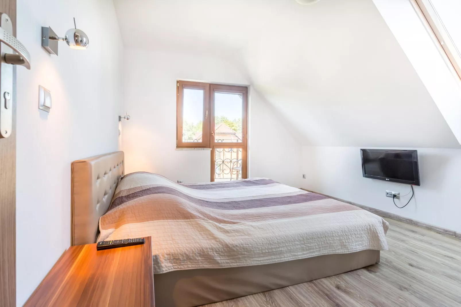 Holiday flat in a villa in Krynica Morska-Bedroom