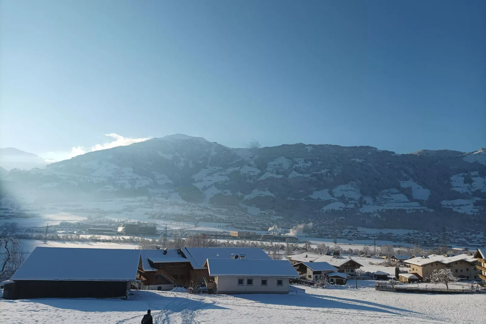 Steinachhof-View winter