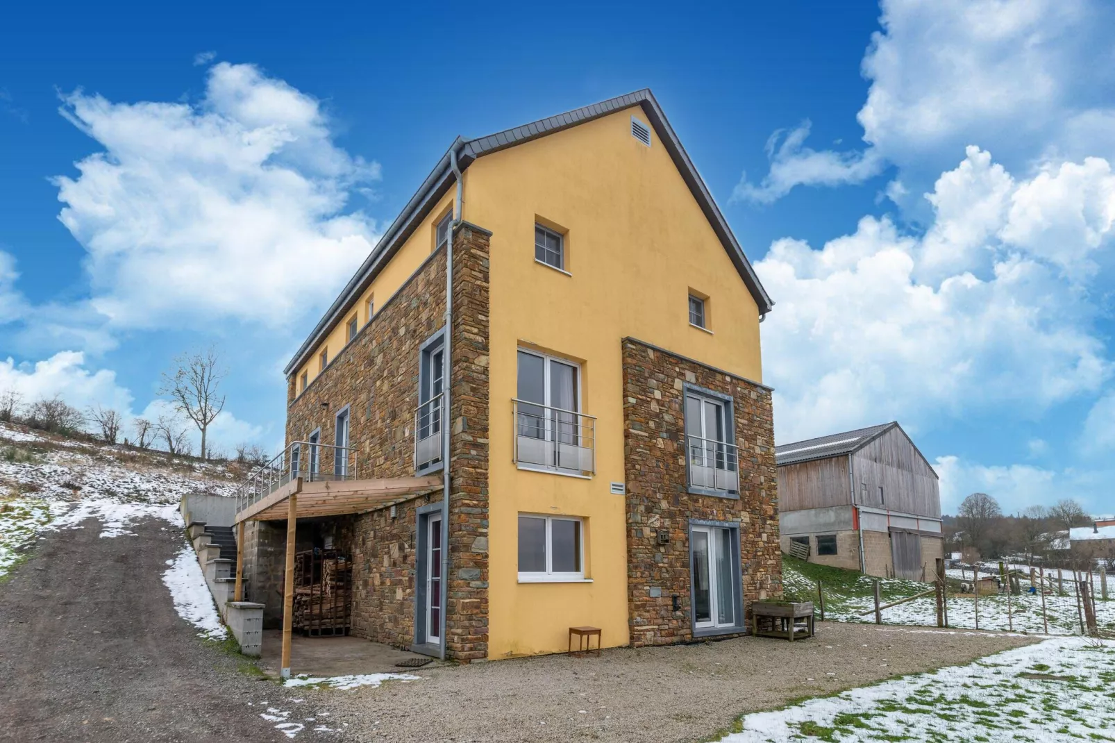 Magnifique studio pour 4 adultes avec Sauna-Außenbereich Winter