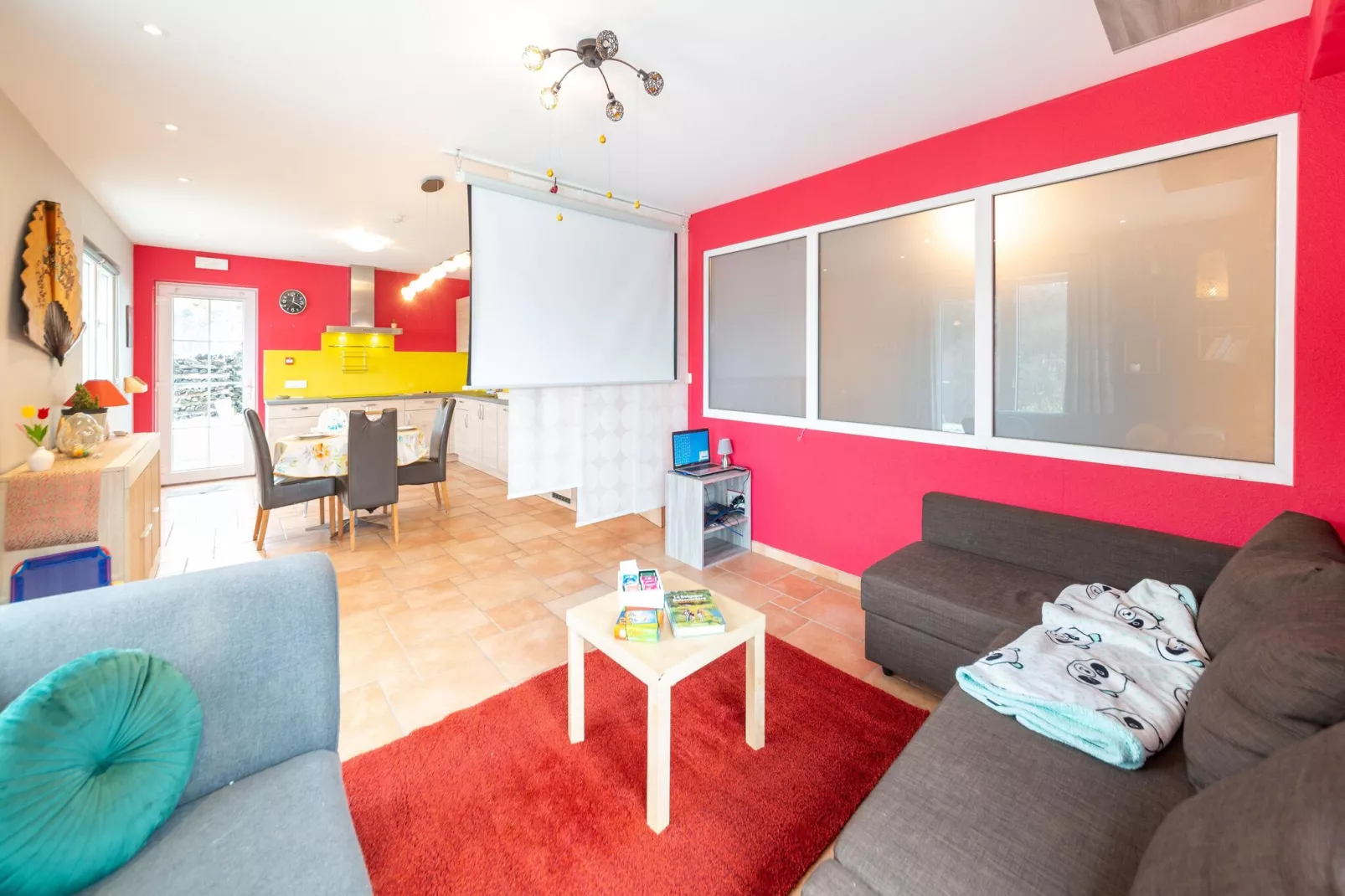Magnifique studio pour 4 adultes avec Sauna-Wohnzimmer