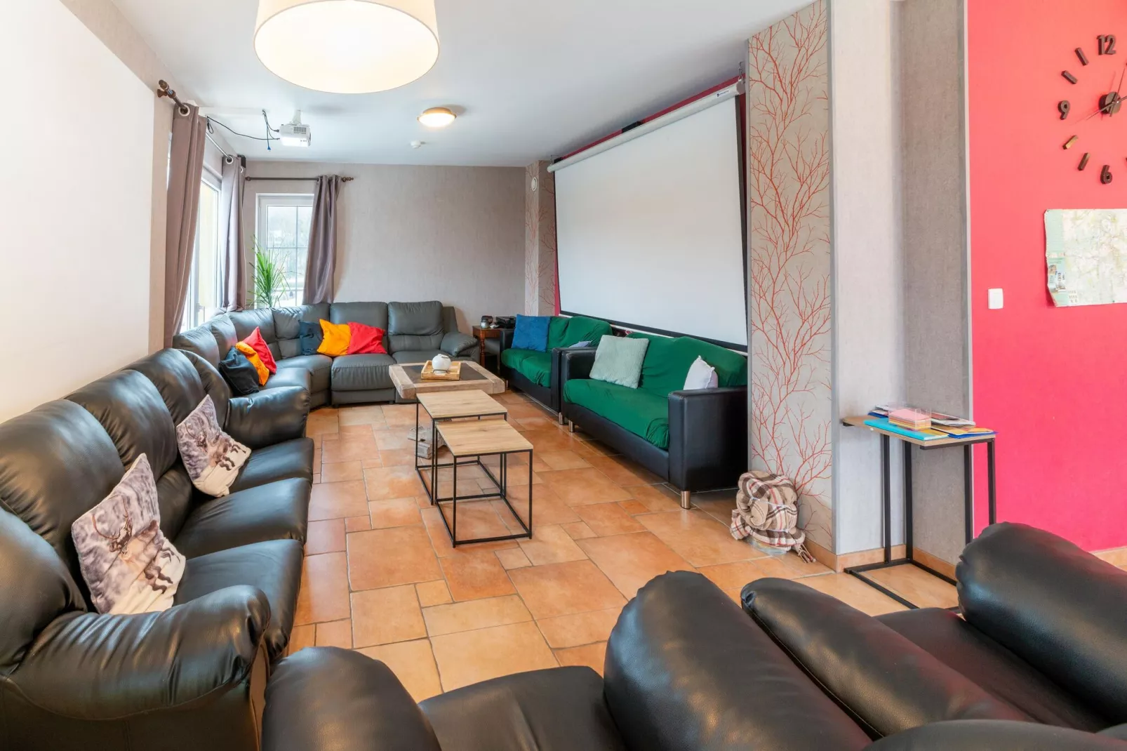 Magnifique habitation pour 15 personnes-Salon