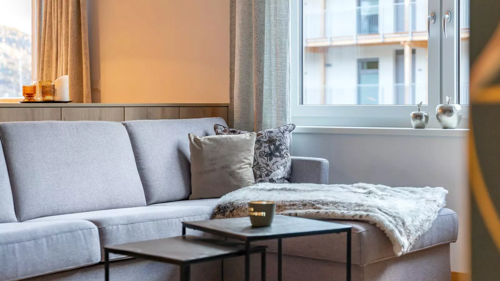 Kaminzimmer Suite-Living room