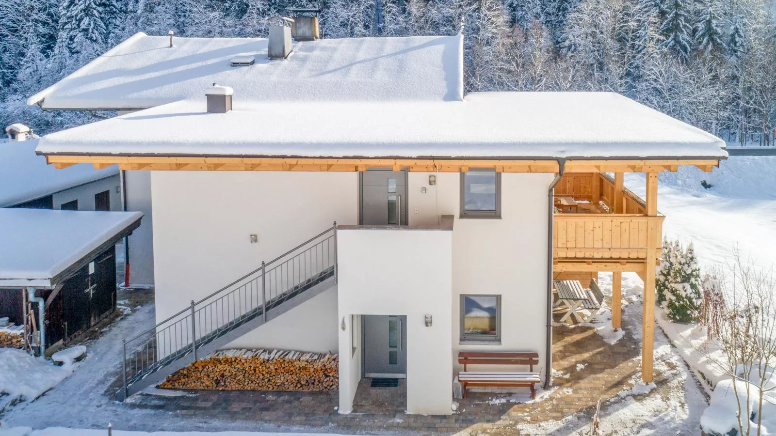 Blick auf den Rettenstein Top 2-Exterior winter