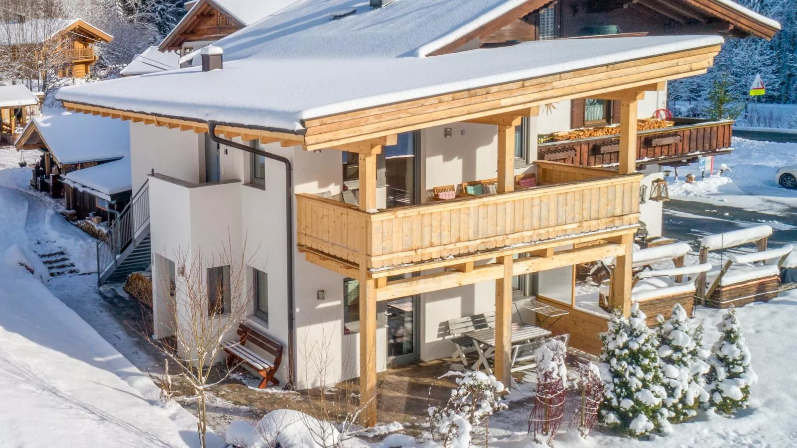 Blick auf den Rettenstein Top 2-Exterior winter