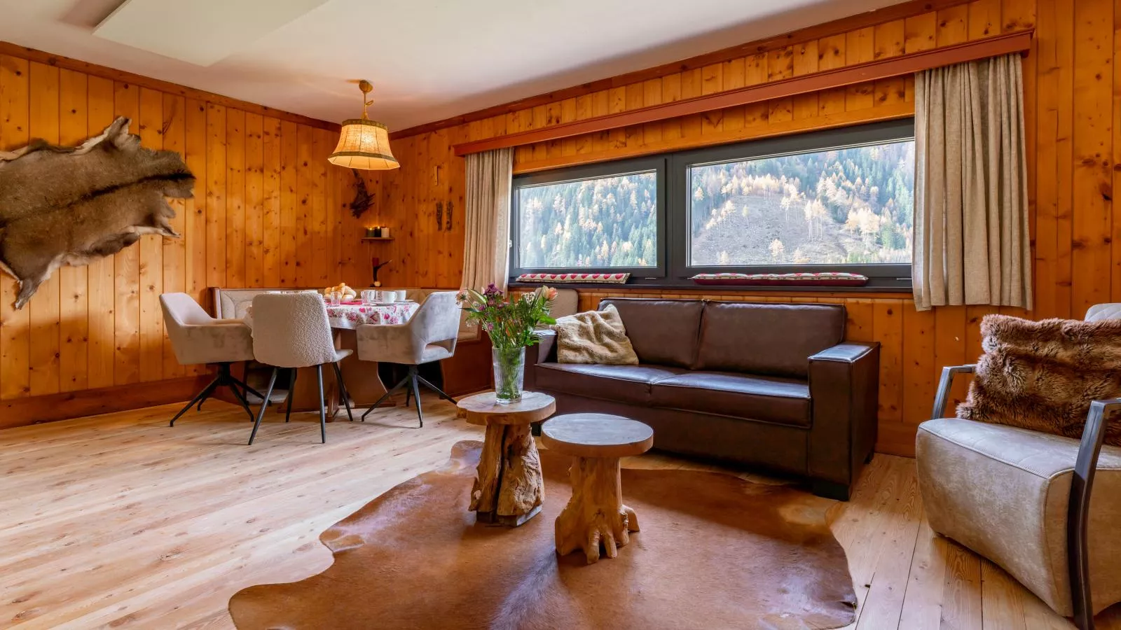 Jagerhütte-Wohnzimmer