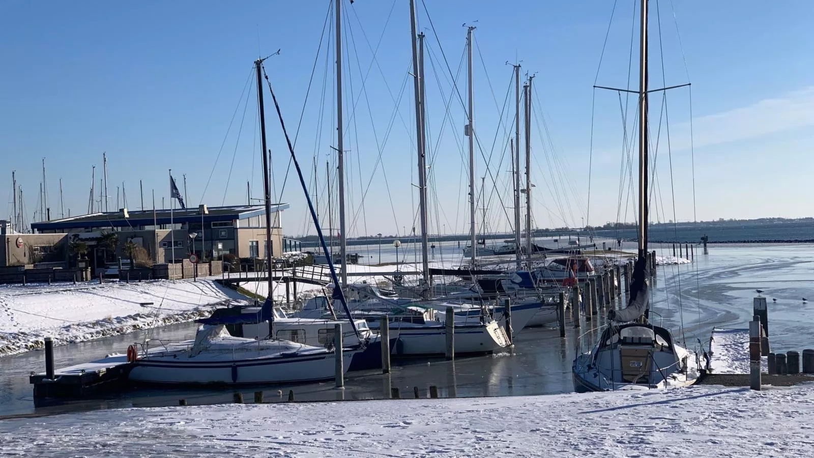 De Zeediek-Gebiet Winter 1 km
