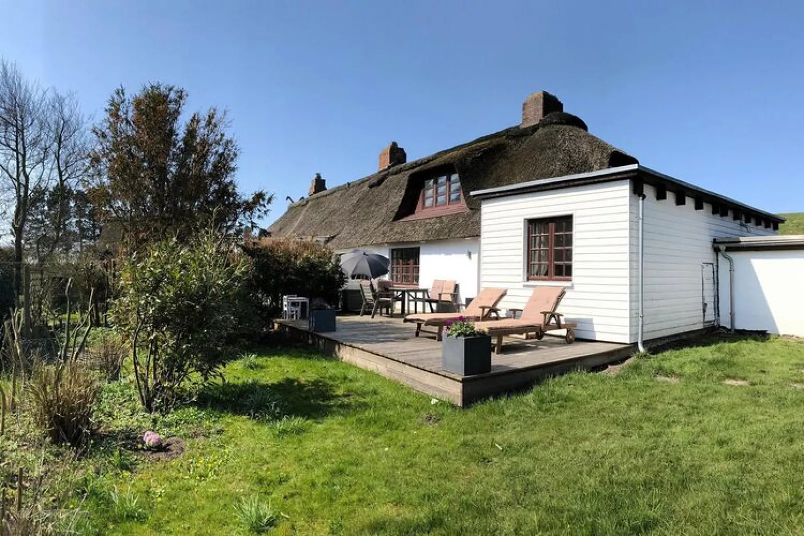 Reihenhaus in Hedwigenkoog-Exterior summer