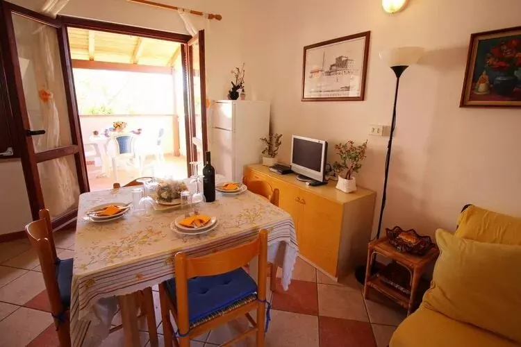 Holiday residence Costa Rei - Wohnung trilo Villetta Alba-Wohnzimmer