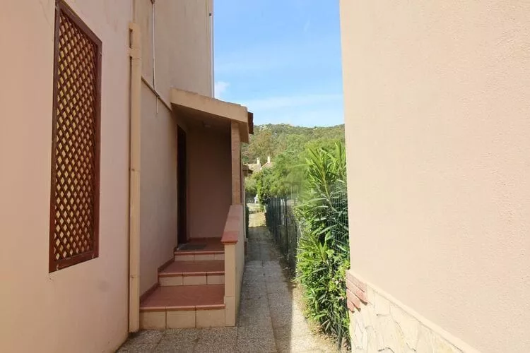 Holiday residence Costa Rei - Wohnung trilo Villetta Alba-Terrassenbalkon