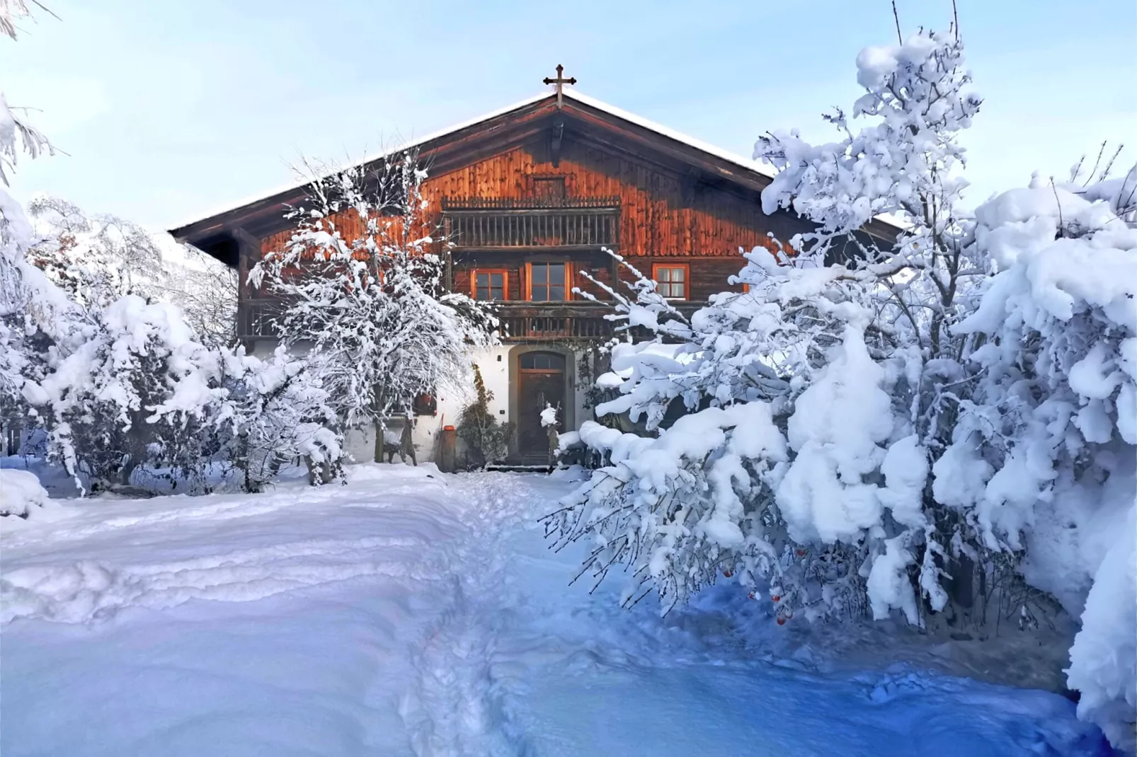 Ferienhaus-Exterior winter