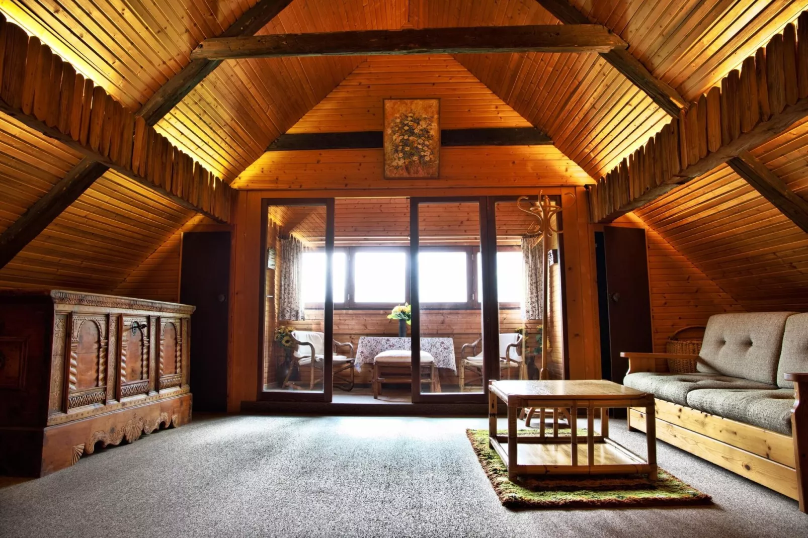 Grafhube Appartements - ganzes Haus-Living room