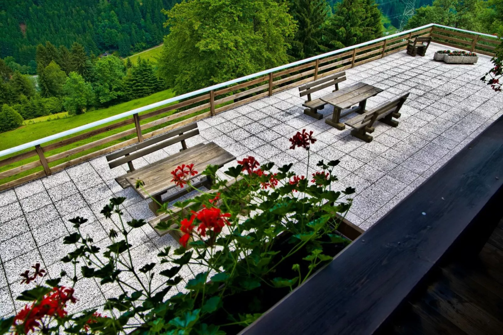 Grafhube Appartements - ganzes Haus-Terrace balcony