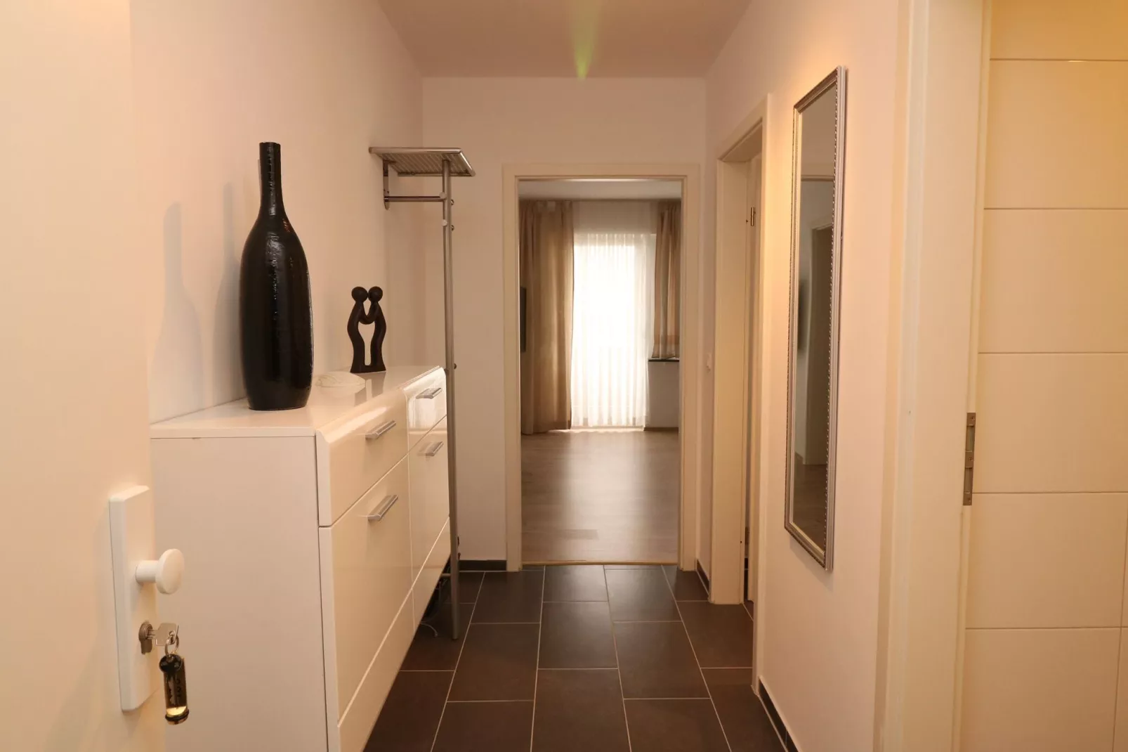 Apartment mit Wasserbett-Landing