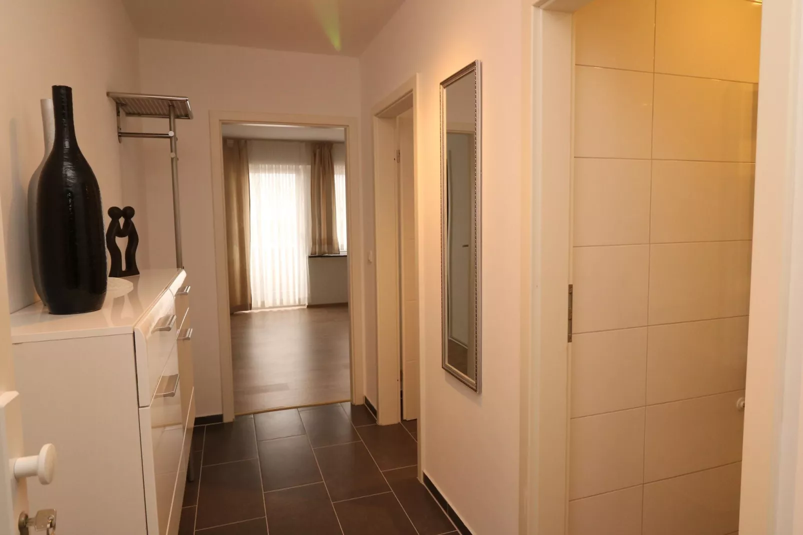 Apartment mit Wasserbett-Landing