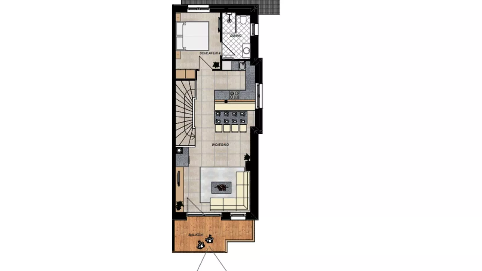 Wagrainer TauernLodge 42B-Floor plan