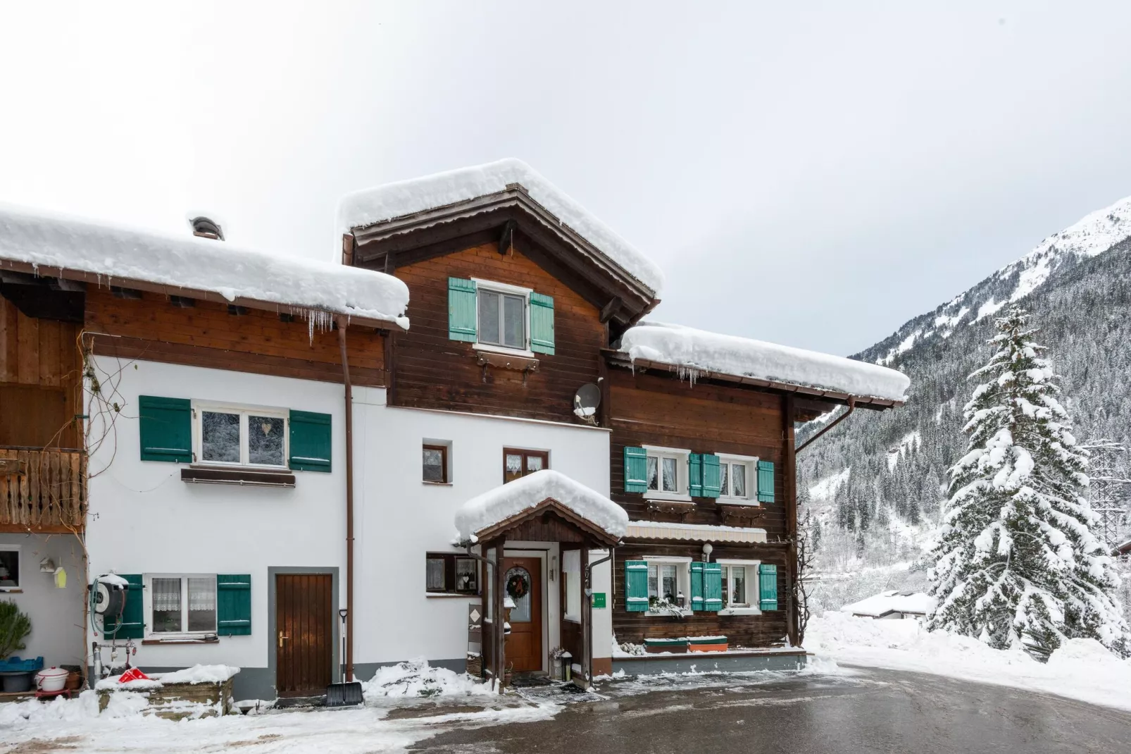 Ferienhaus Bodnerhof-Exterior winter