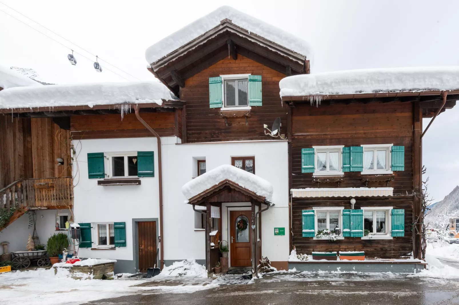 Ferienhaus Bodnerhof-Exterior winter